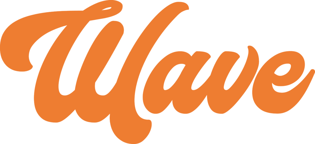 Logo wave burgers